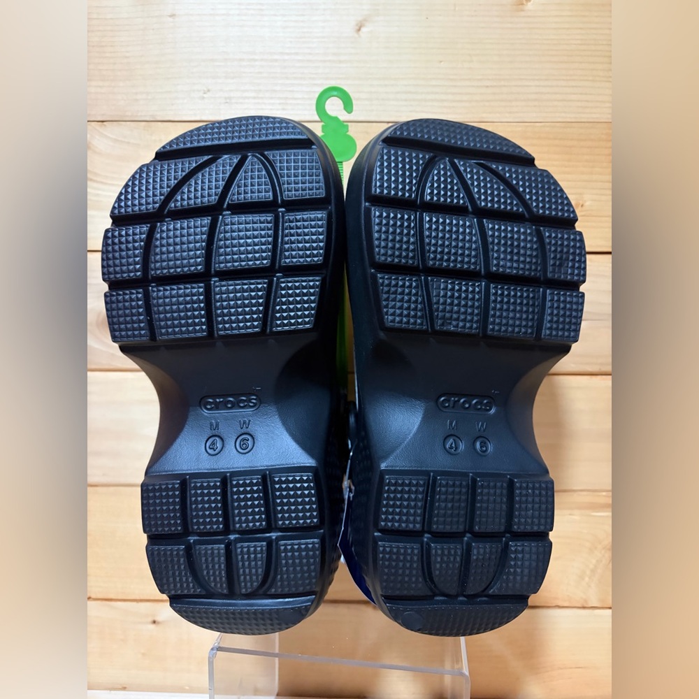 New Crocs x Wednesday Addams Family Stomp Clog Women’s - Womens 6 / Mens 4 - Picture 9 of 13
